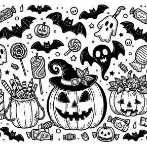 halloween coloring pages