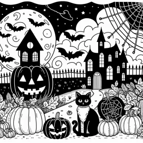 halloween coloring pages free