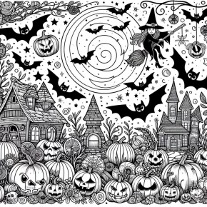 halloween coloring pages that are scary