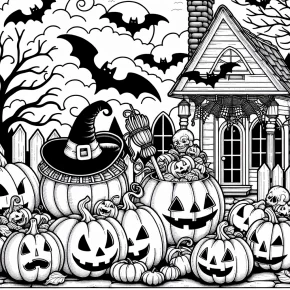 halloween coloring pages to print