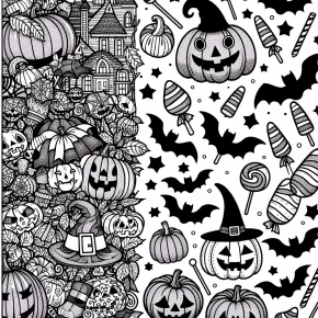 halloween free coloring pages