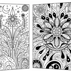 hard coloring pages