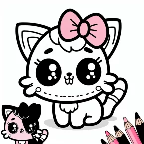 hello kitty coloring pages printable