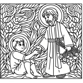 the good samaritan coloring pages