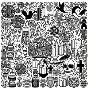 free printable all saints day coloring pages