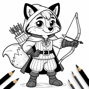 disney robin hood coloring pages