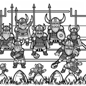 vikings football coloring pages