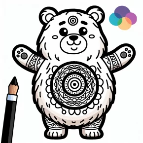 printable care bear coloring pages