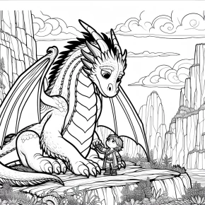 how to train your dragon coloring pages free printable