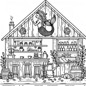 coloring pages starbucks