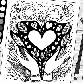 grateful coloring pages