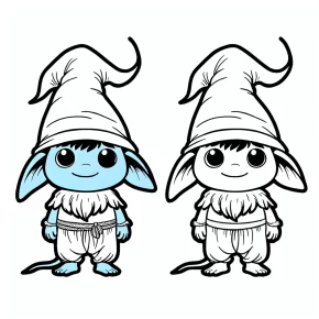 smurf coloring pages from the movie