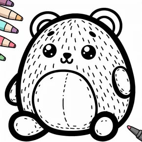 printable coloring pages squishmallow