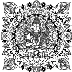 spiritual coloring pages for adults