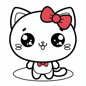 hello kitty online coloring pages