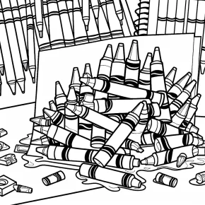 the day the crayons quit coloring pages