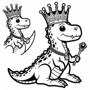 dinosaur king coloring pages