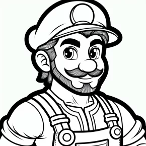 mario online coloring pages