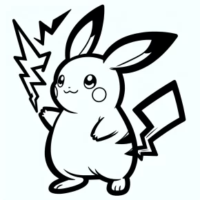 raichu coloring pages