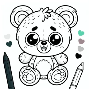 care bear coloring pages full