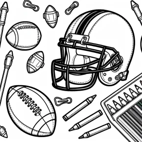 nfl football coloring pages helmets