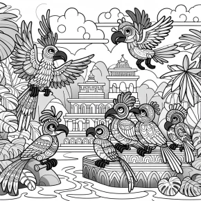 rio movie coloring pages