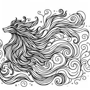 coloring pages of spirit