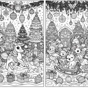 coloring pages for christmas disney