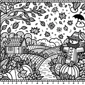 fall sight word coloring pages