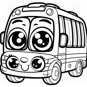 tayo the little bus coloring pages