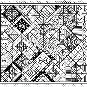 quilt pattern coloring pages