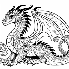 pokemon dragon coloring pages