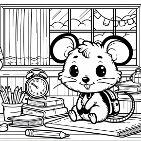 if you take a mouse to school coloring pages