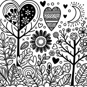 february printable coloring pages