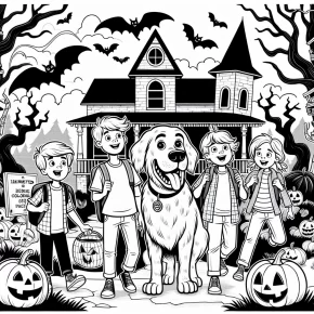 scooby doo halloween coloring pages