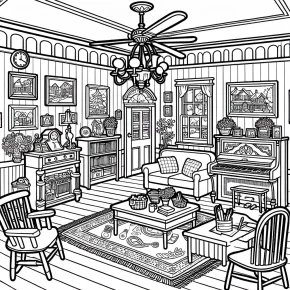 movie home coloring pages