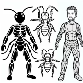 ant man coloring pages