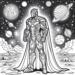 guardian of the galaxy coloring pages