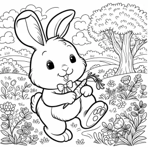 coloring pages of peter rabbit