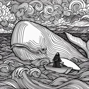 jonah and the whale coloring pages free