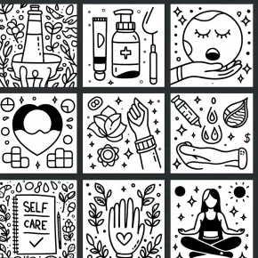 self care coloring pages