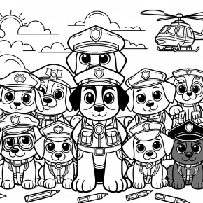 paw patrol movie coloring pages