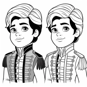 prince naveen coloring pages