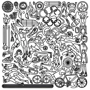 summer olympics coloring pages