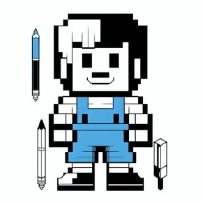 minecraft steve coloring pages