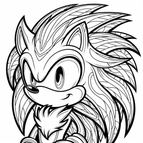 evil sonic exe coloring pages