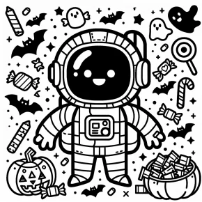 among us halloween coloring pages