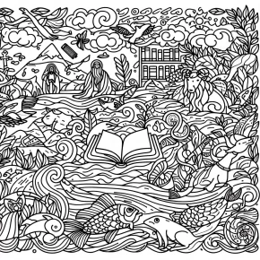 books of bible coloring pages