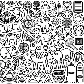 free coloring pages in spanish