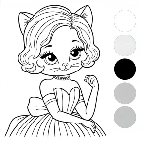 marie aristocats coloring pages